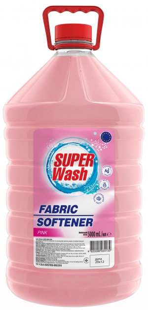 Кондиціонер для білизни Pink SUPER WASH 5000мл